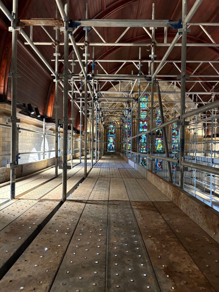 Cathedral Church Newcastle - Cathedral Church Newcastle scaffolding