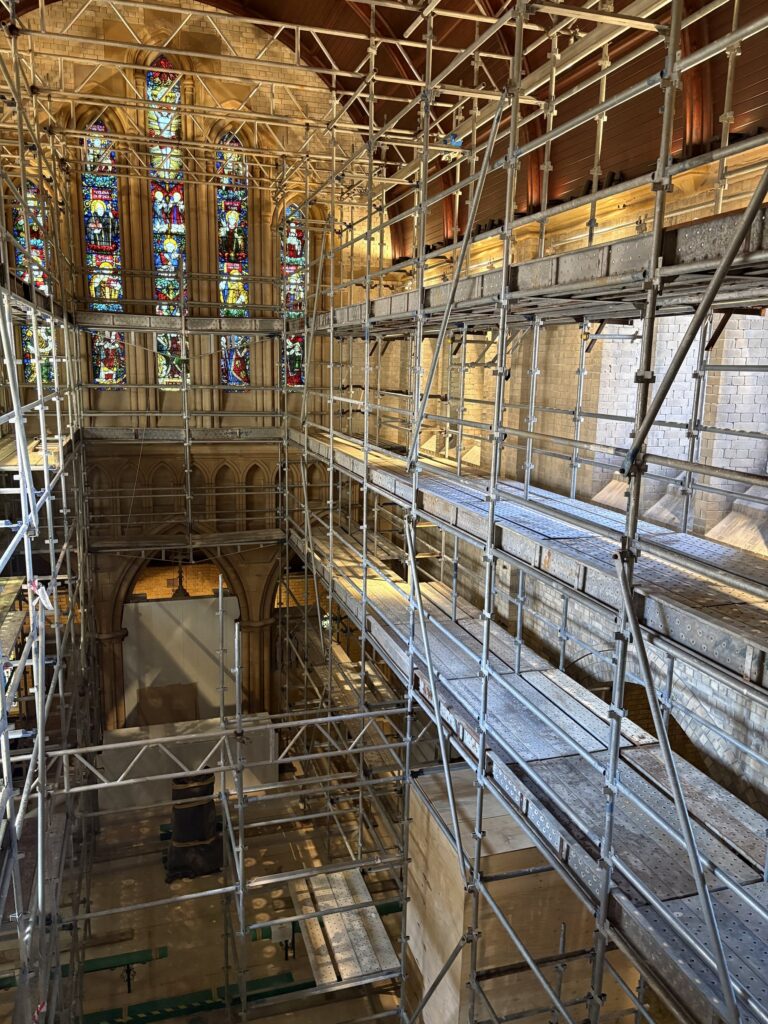 Cathedral Church Newcastle - Cathedral Church Newcastle scaffolding